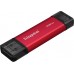 External SSD 512GB Kingston Dual Portable Red